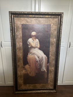 Canvas Painting With Beautiful Frame
