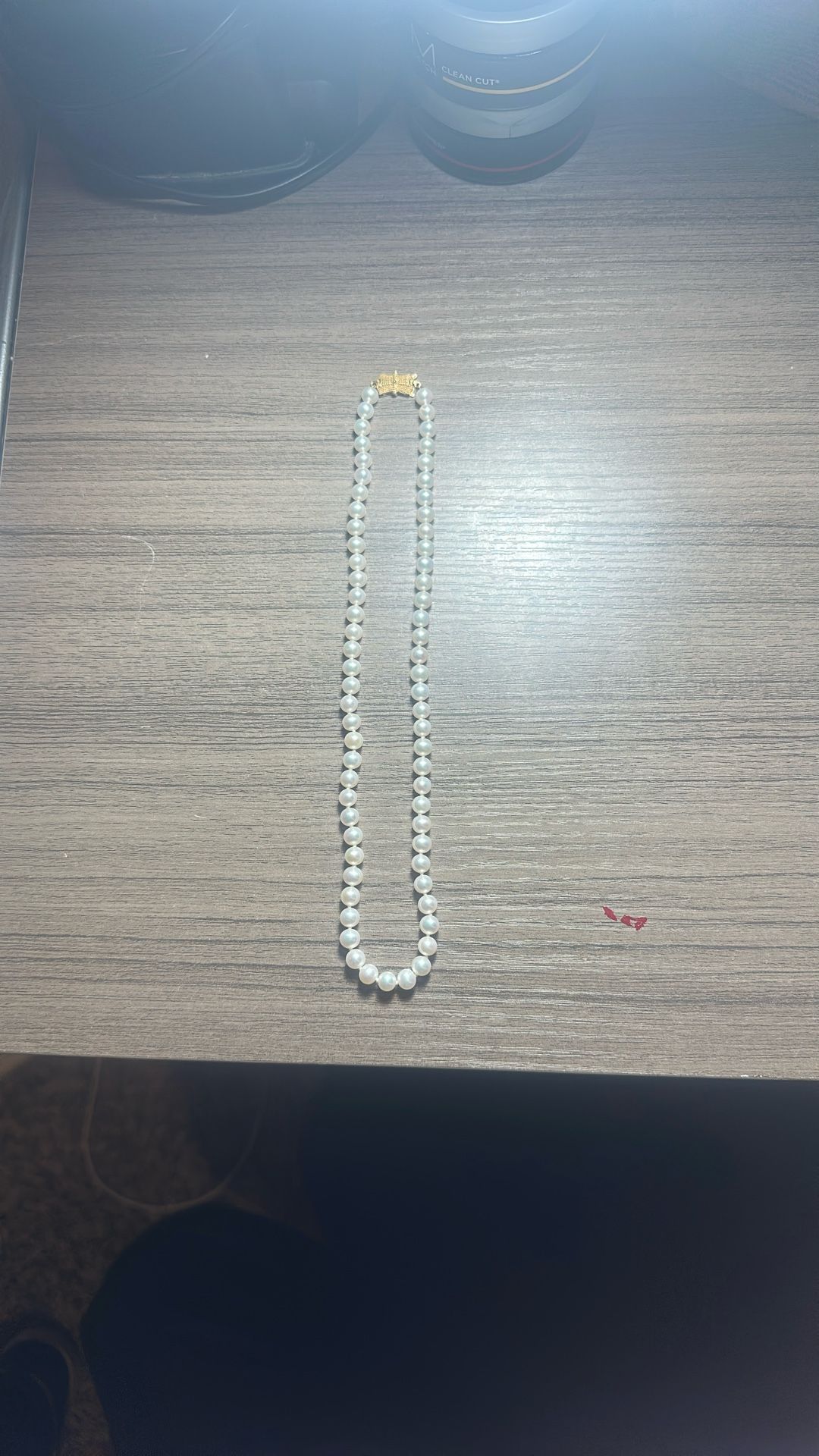 14k Mikimoto Blue Lagoon Freshwater Pearl Necklace
