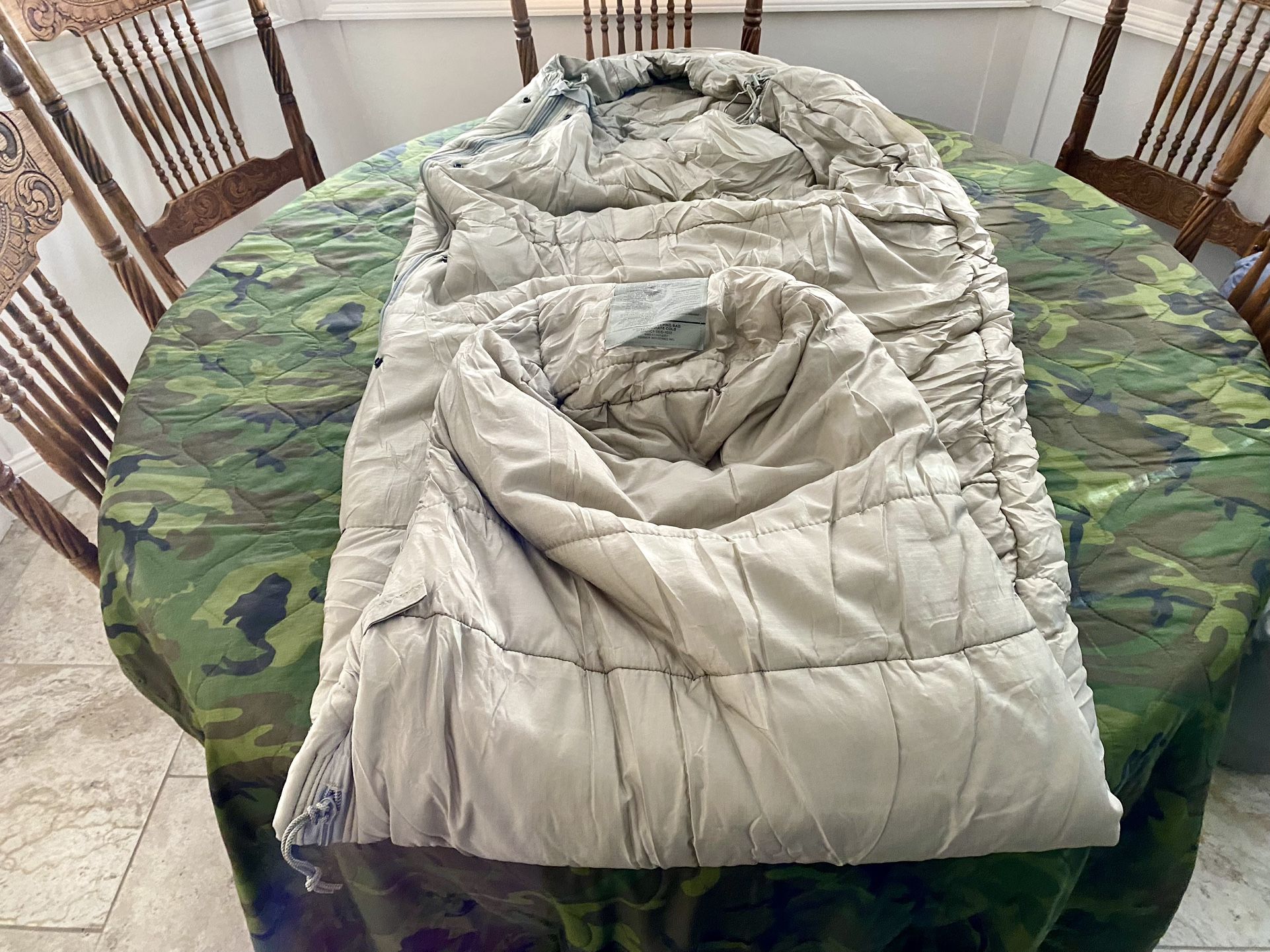 Complete Military Modular Sleeping Bag System Unissued