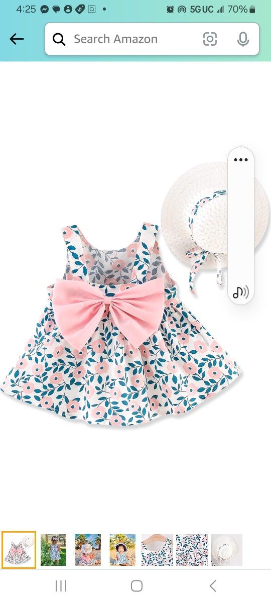 
4.1  141

PATPAT Toddler Baby Girls Summer Dress Sundress Tutu Dresses Sleeveless Backless Birthday Party 1Dresses + 1Str Hat




