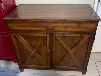 Wooden desk Storage / Console Table