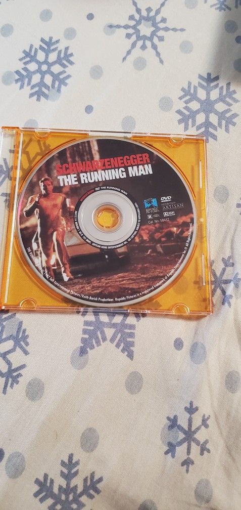 The Running Man 1987 Movie DVD
