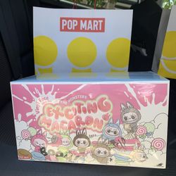 THE MONSTERS - Exciting Macaron Vinyl Face  Blind Box  1 Whole set
