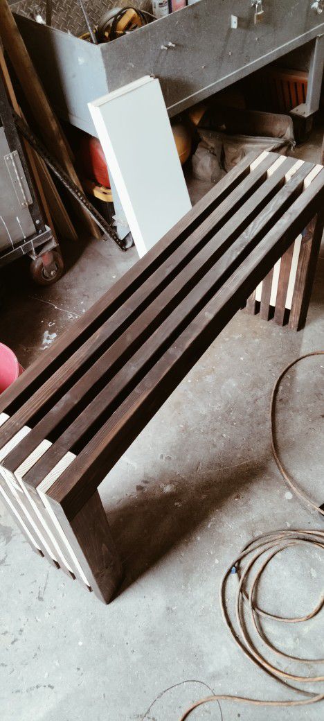 Custom Hand Crafted Indoor/Outdoor Bench
