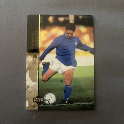 1994 Upper Deck World Cup Card Roberto Baggio 1/10