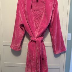 Pink Victoria's Secret robe