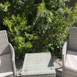 Matching Chairs And Table 