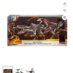 New In Box: Jurassic Dominion Battle Set Selling stores for $150