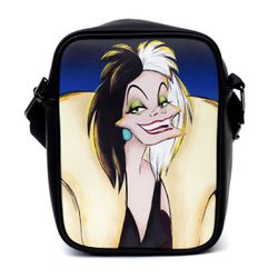 Disney Cruella De Vil 101 Dalmatian Villain Crossbody Bag 