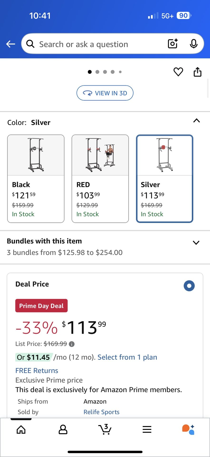 Relife Pull-up Dip Bar