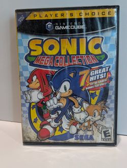 Sonic Mega Collection Nintendo GameCube Player’s Choice Video Game Sega