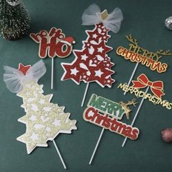 Christmas Toppers And Bows 