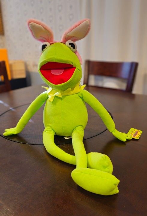 The Muppets Kermit The Frog Easter Ear Plush
