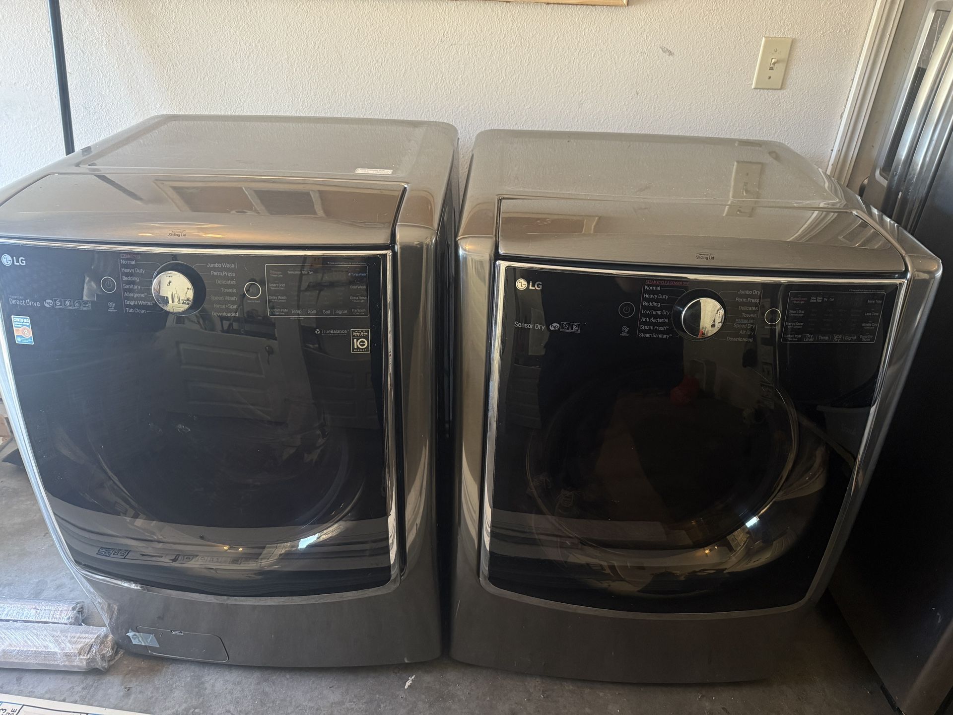 LG Smart Washer And Dryer Large Capacity