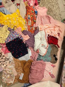 Girls Toddler Clothing Bundle Mixed Lot