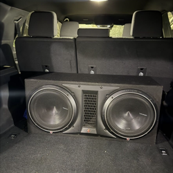 P3s Rockford subwoofers 12s