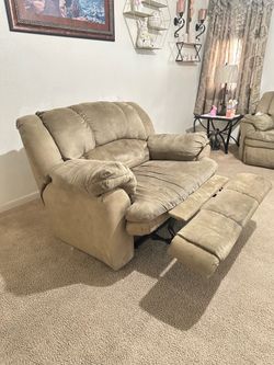 2- Seater Recliner Couch + 1 Seater Recliner Couch
