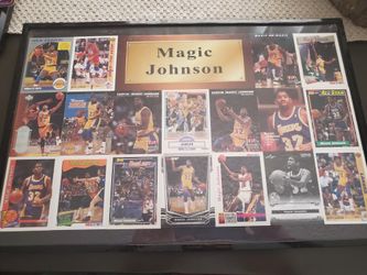 Magic Johnson card frame