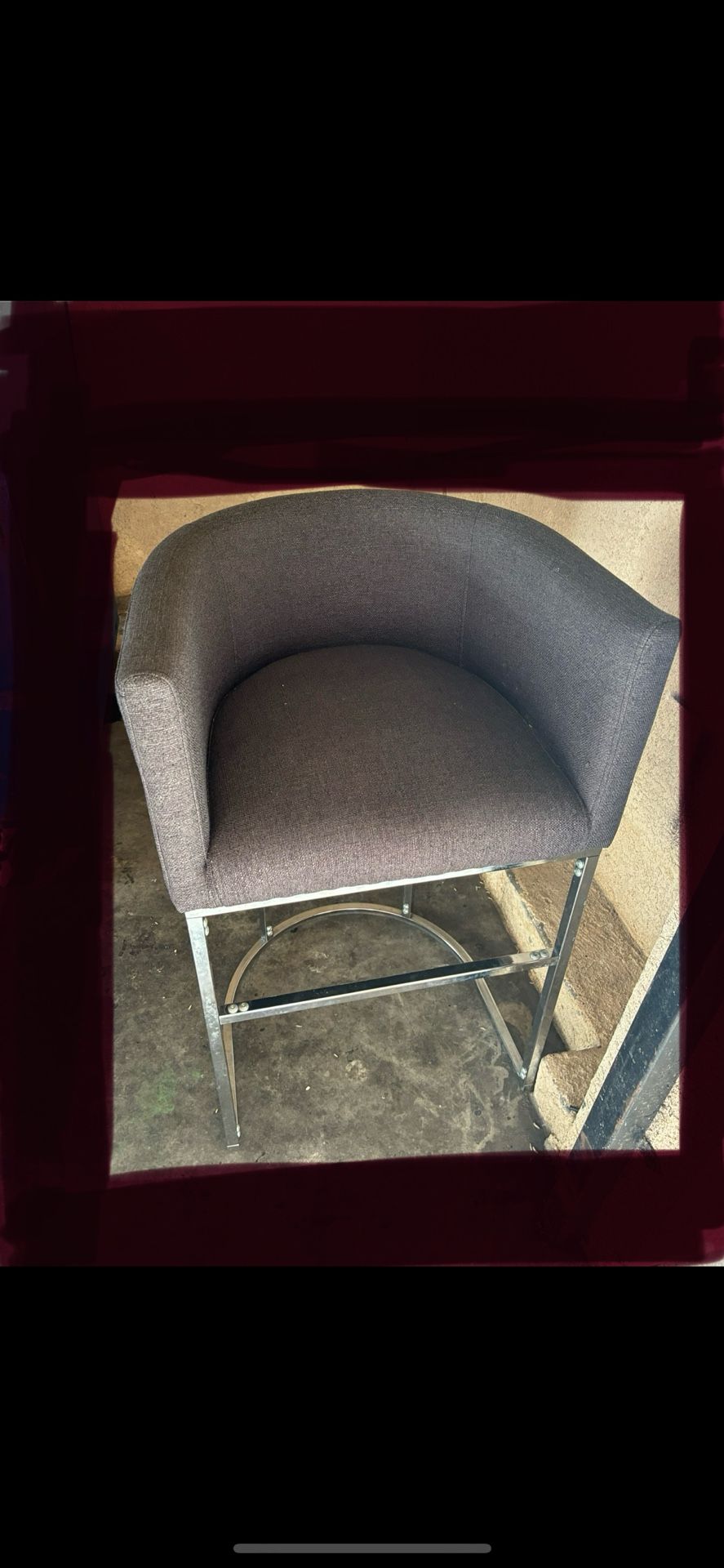 Nice Grey High Chair For In House.. Moving Sale