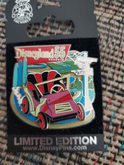 DISNEY DLR 55TH ANNIVERSARY CAST EXCLUSIVE POM 2010 MR. TOAD'S WILD RIDE