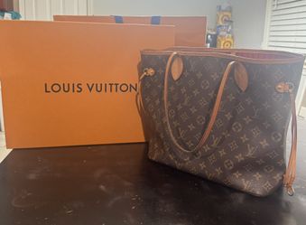 Louis Vuitton Classic Brown Monogram Tote Bag