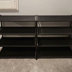 4-Tier Shoe Rack Storage Organizer