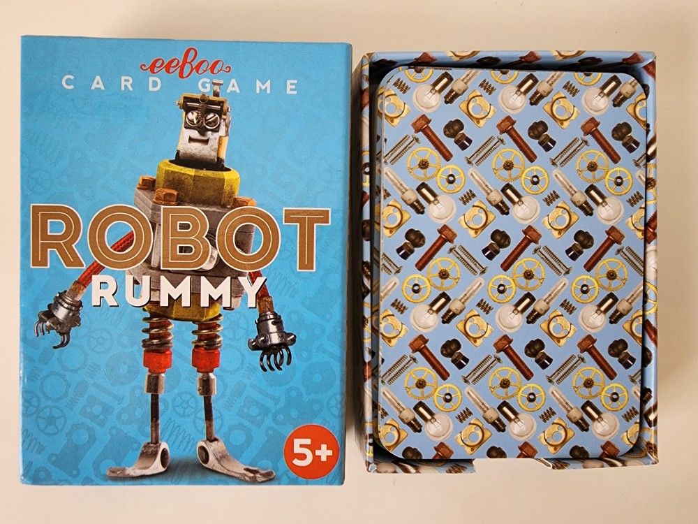 Robot Rummy Card Game
