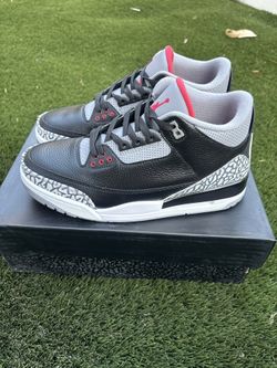Jordan 3 Black Cement Sz 8.5