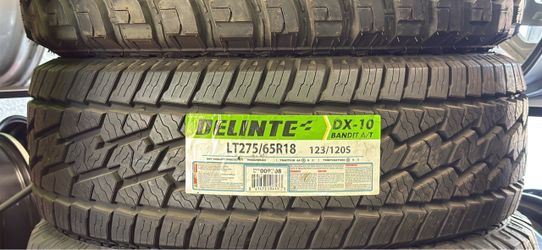 Delinte DX-10 Bandit A/T LT275/65R18 Tire