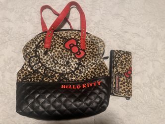 Hello Kitty Purse And Wallet