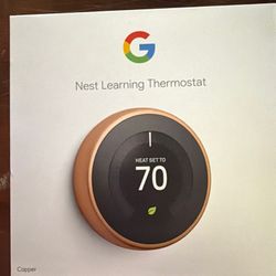 Google Nest Learning Thermostat