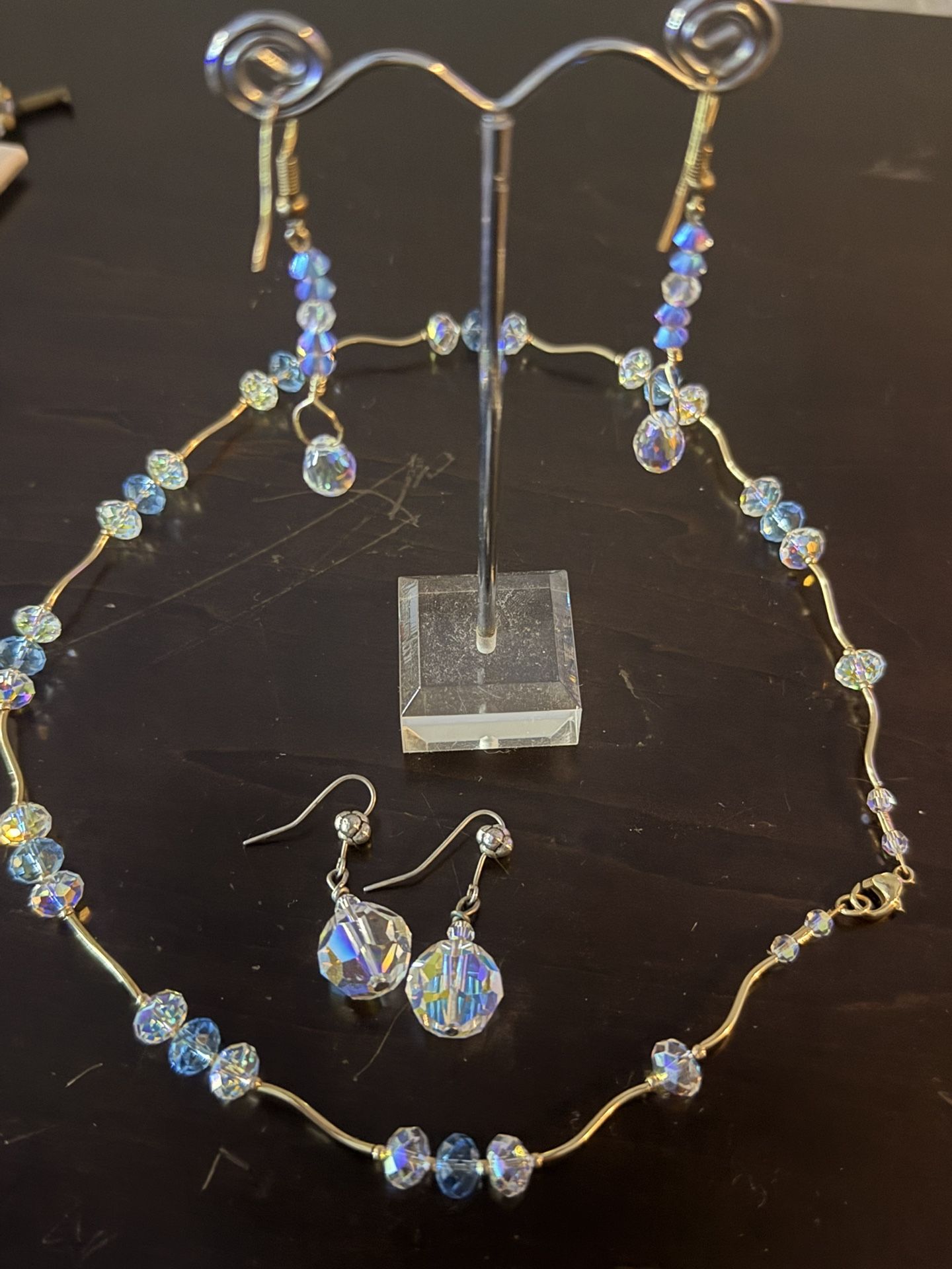 14kt Gold Swarovski Crystal 100% Authentic