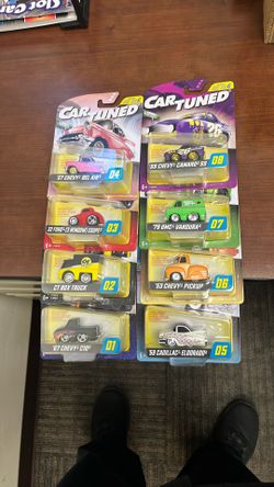 Car tuned series 6 complete set diecast