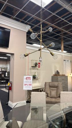 Gold Ceiling Lamp