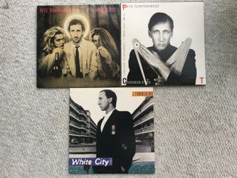 Vinyl Records.   3  Pete Townshend Albums