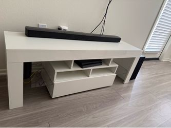 White TV Stand