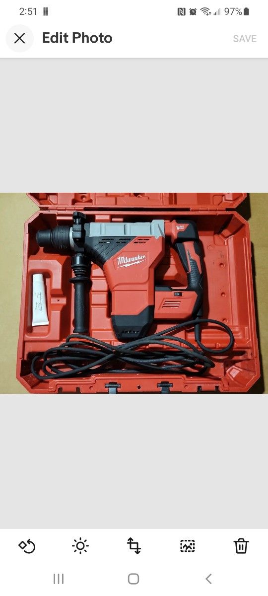 Milwaukee 15 Amp 1-3/4 in. SDS-MAX Corded Combination Hammer with E-Clutch
