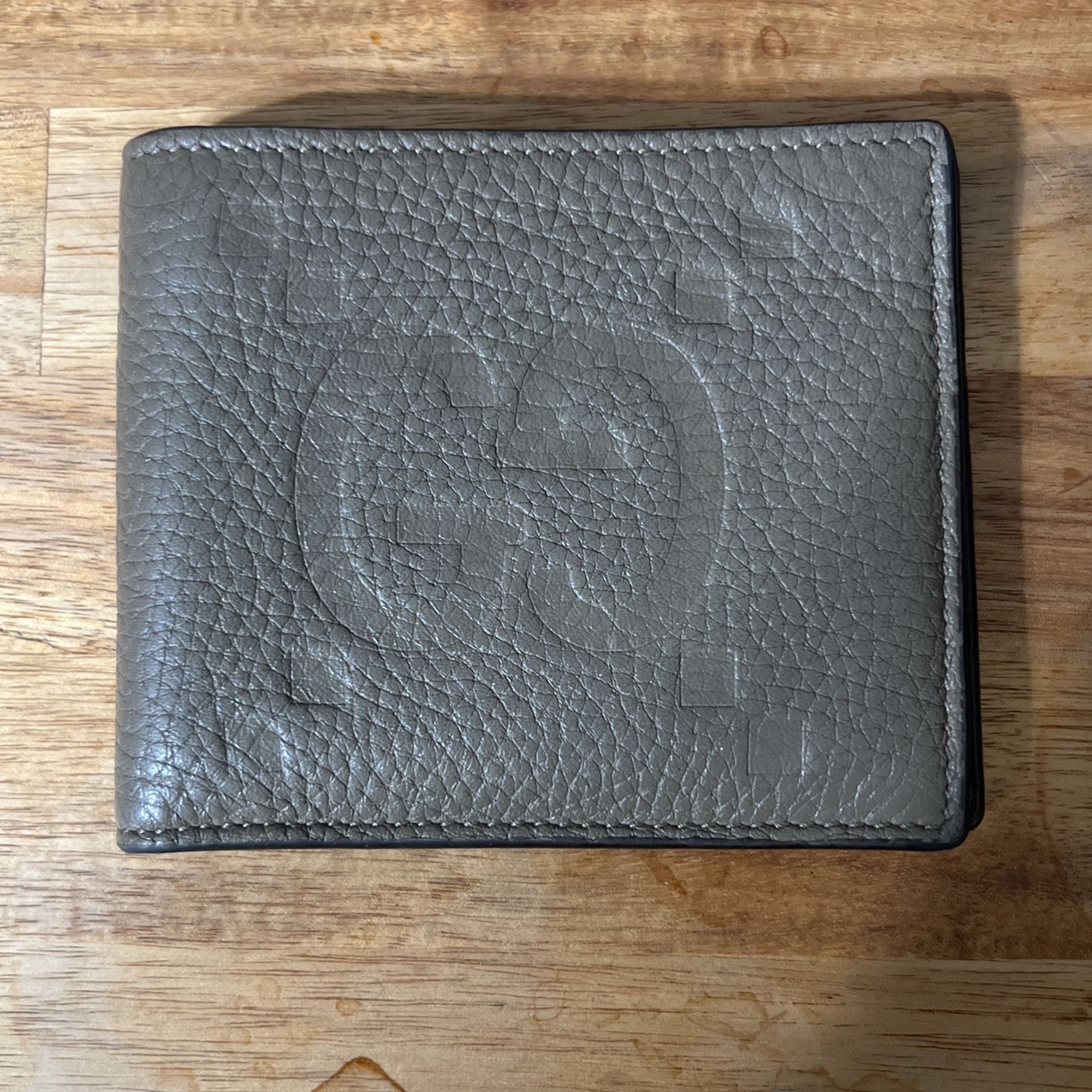 Gucci Brown Calf Leather Bi Fold Wallet