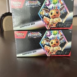 Pokémon Prismatic Evolutions Surprise Box