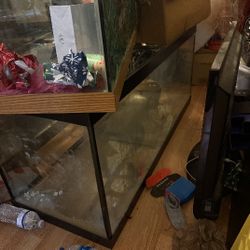 Two Fish Tanks 60 Gal And 70gal $125 Each Or Both For $250.