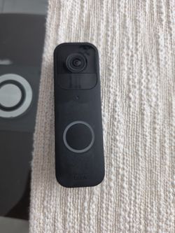 Blink doorbell camera and indoor camera
