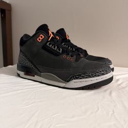 Men’s Retro Air Jordan 3’s Size 8.5
