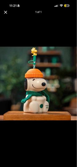 Snoopy glass cup