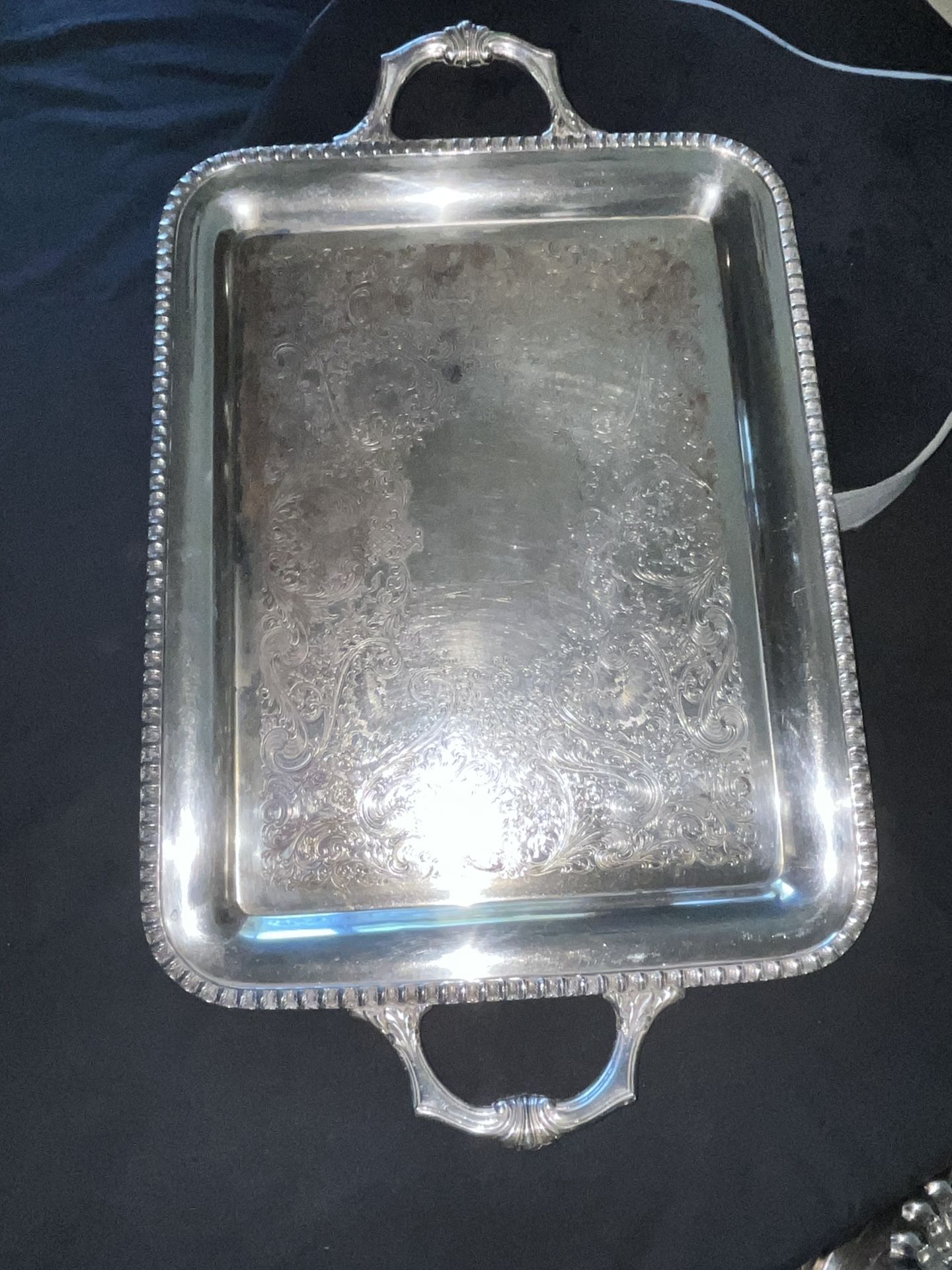 Silver Plated Serving Platter