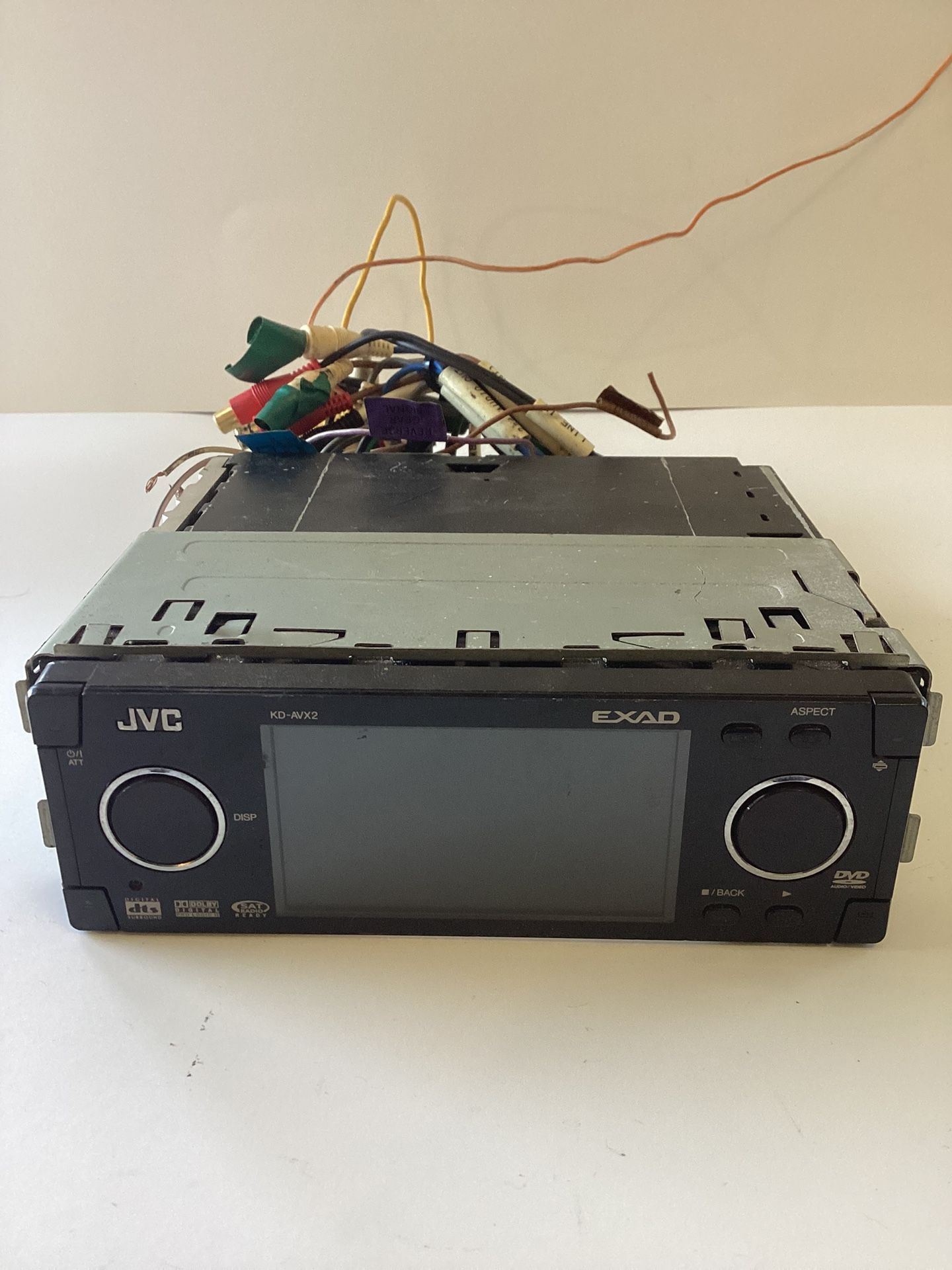 JVC KD-AVX2 EXAD - EXCELLENT Condition Car Stereo CD DVD Radio AUX player