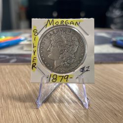 1879 Morgan Silver Dollar 💯🇺🇸✨