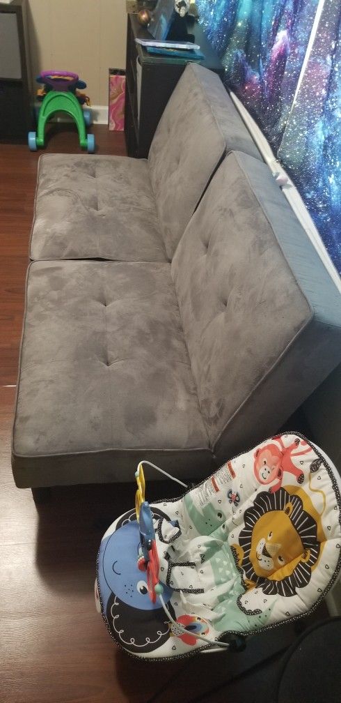 Gray Futon-Used