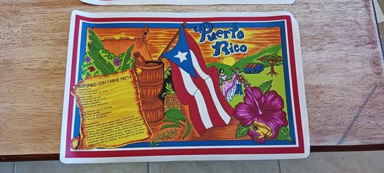 NEW PUERTO RICO 🇵🇷 MAT  KITCHEN & TABLE ALL 2 OF $20