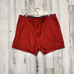 Banana Republic red shorts size 14 