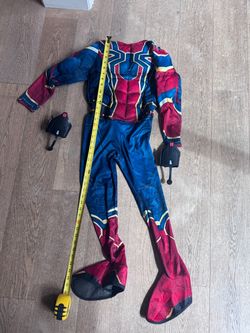 Marvel Iron Spider Spider-Man Muscle Costume + Mask & Glove - size medium